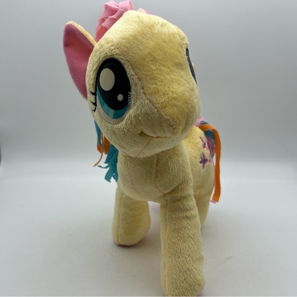 2014 My Little Pony Fluttershy Plush 11 in Pegasus Wings Hasbro Butterfly Mark - Picture 6 of 14
